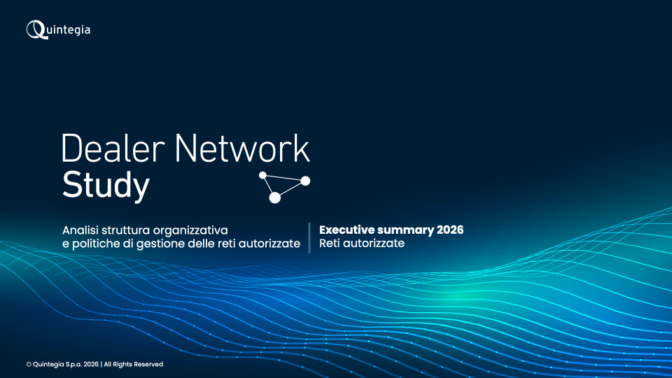 Dealer Network Study 2026 - Executive summary