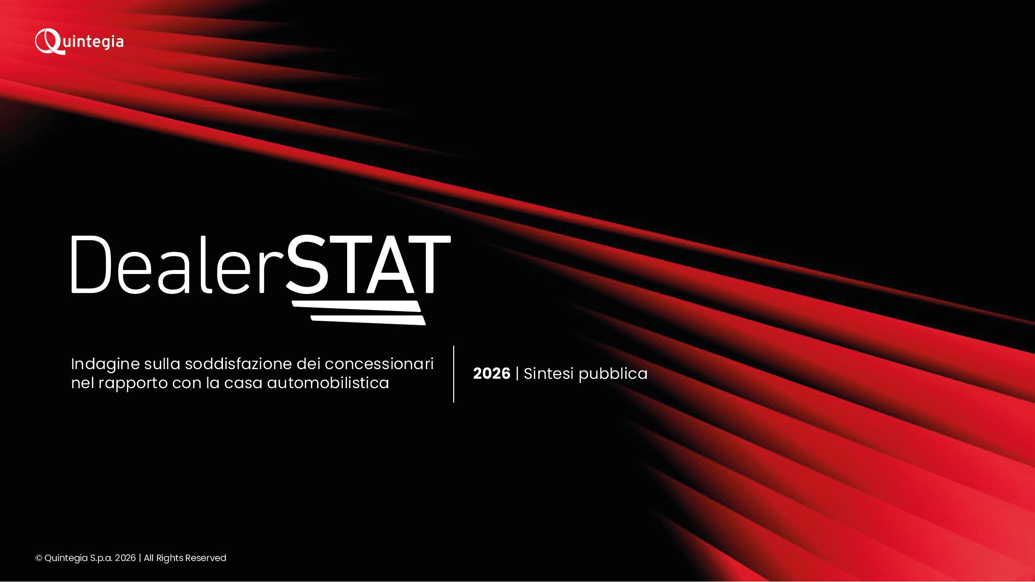 Sintesi DealerSTAT 2026